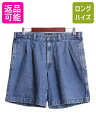 【7/15 555円OFFクーポン×P最大8倍!】 00s ドッカーズ リーバイス デニム ショートパンツ メンズ 34 古着 00年代 オールド LEVIS DOCKERS 短パン ツータック ショーツ コットン| 中古 00's Levi's ショート パンツ 半パン ハーフパンツ ボトムス デニムショーツ 2タック ワ