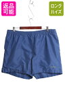 【7/9 最大半額SALE&ポイント5倍!!】 00s オービス ショート パンツ メンズ L 旧タグ 00年代 オールド ORVIS アウトドア スイム ショーツ 短パン 海パン 水陸両用 ワンポイント| 古着 中古 00's 半パン ショートパンツ ハーフパンツ スイムショーツ ボードショーツ ライナー