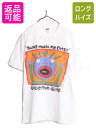 00s BIG HED アート イラスト プリント Tシャツ メンズ レディース M 古着 オールド 当時物 ヘビーウェイト グラフィック キャラクター 白| 中古 00's 00年代 初頭 オフィシャル 半袖Tシャツ プリントTシャツ カットソー アートTシャツ アートT クルーネック ホワイト 白