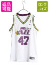 【5/1 24h限定10%OFF&P3倍!】 00s NBA オフィシャル ナイキ ジャズ メッシュ タンクトップ メンズ L / 古着 オールド NIKE ユ...