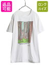 【マラソン28h限定10%OFFクーポン&P5倍】 90s ジョーク キャラクター イラスト プリント Tシャツ メンズ M 程/ 古着 オールド アート グラフィック シングルステッチ ヘビーウェイト| 中古 90's 90年代 THE FAR SIDE 半袖Tシャツ プリントTシャツ プリントT クルーネック カ