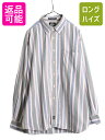 【7/9 最大半額SALE&ポイント5倍!!】 90s ドッカーズ リーバイス オックスフォード ストライプ 長袖 ボタンダウン シャツ メンズ L 90年代 ...