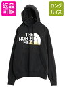 【5/6 48h限定10%OFFクーポン】 ノースフェイス プリント スウェット フード パーカー メンズ S 古着 The North Face 裏起毛 トレ...