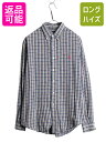 【7/9 最大半額SALE&ポイント5倍!!】 90s ラルフローレン チェック 長袖 ボタンダウン シャツ メンズ L / 90年代 オールド ポロ コットン...