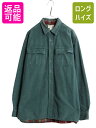 LLBEAN コットン シャモア クロス 長袖 シャツ メンズ L エルエルビーン ネルシャツ LLビーン ネル 長袖シャツ ヘビーオンス ライナー付き| 古着...