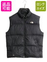 ノースフェイス ヌプシ ダウン ベスト メンズ L / The North face アウトドア NUPTSE 700フィル フルジップ 重ね着 前開き ワンポ...