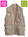 【7/10 26h限定10%OFFクーポン配布】 80s バナナリパブリック サファリ ベスト メンズ M 古着 ヴィンテージ BANANA REPUBLIC ...