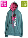 【6/22 マラソン限定クーポン&P5倍!】 ノースフェイス プリント スウェット フード パーカー レディース М The North Face プルオーバー...