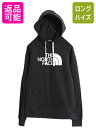 【6/26 マラソン限定クーポン&P5倍!】 ノースフェイス プリント スウェット フード パーカー レディース S / The North Face プルオーバー 裏起毛 トレーナー アウトドア 薄手 黒| 古着 中古 ブラックノース ロゴ スエット スウェットパーカー プリントパーカー フードパー