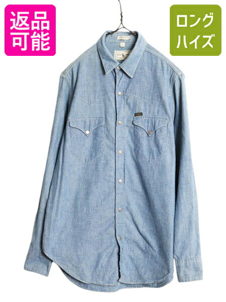 楽天市場】シャンブレーシャツ メンズmの通販