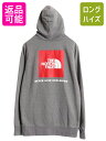 【6/22 マラソン限定クーポン&P5倍!】 ノースフェイス 両面 プリント スウェット フード パーカー メンズ M 古着 The North Face プル...