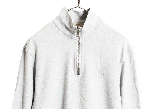 バーバリー ブリット ハーフジップ スウェット メンズ L Burberry BRIT ハイネック トレーナー コットン ワンポ auc-grab-10142529 古着ヴィンテージショップLong his サンプル画像3