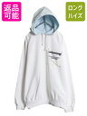 90s OLD GAP レイヤード フード付き スウェット メンズ L / 90年代 オールド ギャップ トレーナー パーカー ポケット付き プルオーバー 白|...