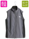 ノースフェイス ソフトシェル ベスト メンズ L / The North Face アウトドア フルジップ ストレッチ 重ね着 前開き ワンポイント ツートン|...