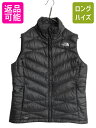 【7/13 24h限定555円OFFクーポン配布!】 US企画 ノースフェイス ナイロン ダウン ベスト レディース M The North Face フルジップ キルティング 550フィル アウトドア 重ね着 濃灰| 古着 中古 日本未発売 ノース ダウンベスト ナイロンベスト ノースリーブ ジレ 前開き ハイ