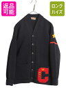 【5/1 24h限定10%OFF&P3倍!】 40s 50s ★ レタード ニット カーディガン メンズ M 古着 ヴィンテージ ウール アワード セーター カ...