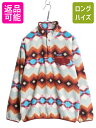 【4/20 12h限定 555円OFF×P4倍!!】 パタゴニア ネイティブ 総柄 ライトウェイト シンチラ スナップT レディース M / 古着 16年製 P...