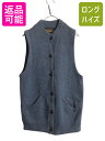 【7/8 最大半額SALE&ポイント5倍!!】 70s 80s USA製 エディーバウアー ウール ニット ベスト レディース M ヴィンテージ 黒タグ セータ...