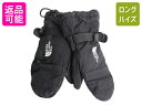 【5/1 24h限定10%OFF&P3倍!】 ノースフェイス HYVENT ナイロン グローブ キッズ S 古着 THE NORTH FACE アウトドア 裏 ...