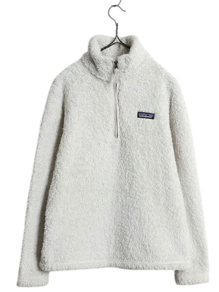 【6/7 最大半額×24h限定777円OFF!】 US企画 パタゴニア ロスガトス ハーフジップ レディース XS / 19年製 Patagonia アウトドア フリース ジャケット プルオーバー ボア パイル| 古着 中古 日本未発売 フリースジャケット ジャンパー ブルゾン ボアジャケット ワンポイント