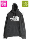 【7/9 最大半額SALE&ポイント5倍!!】 US企画 ノースフェイス プリント スウェット フード パーカー メンズ L / The North Face ...