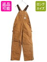 【7/10 26h限定10%OFFクーポン配布】 デッドストック US企画 カーハート ダブルニー ダック オーバーオール メンズ 34 30 新品 ペインター...