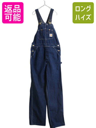 濃紺 カーハート デニム オーバーオール メンズ 34 34 程/ CARHARTT オールド ワーク ビブ ツナギ オールインワン ペインター サロペット| 古着 中古 ワークパンツ ペインターパンツ デニムパンツ ワークウェア ジーンズ ジーパン Gパン ボタンフライ ネイビー アメカジ 濃紺 カーハート デニム オーバーオール メンズ 34 34 程/ CARHARTT オールド ワーク ビブ ツナギ オールインワン ペインター サロペット| 古着 中古 ワークパンツ ペインターパンツ デニムパンツ ワークウェア ジーンズ ジーパン Gパン ボタンフライ ネイビー アメカジ