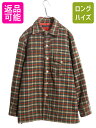 【7/9 最大半額SALE&ポイント5倍!!】 80s ★ ブルックスブラザーズ CPO ウール シャツ ジャケット メンズ L 古着 ヴィンテージ チェック ...