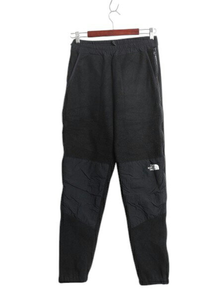 【10/25 48h限定10%OFFクーポン&P5倍!!】 90s USA製 ノースフェイス ナイロン フリース 切替 パンツ メンズ S / オールド The North Face アウトドア デナリ 黒 厚手 イージーパンツ| 中古 90's 90年代 アメリカ製 ブラック フリースパンツ イージー レイヤー 重ね着 ワンポ