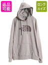【6/22 マラソン限定クーポン&P5倍!】 ノースフェイス プリント スウェット フード パーカー レディース M 古着 The North Face プルオ...
