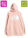 【6/22 マラソン限定クーポン&P5倍!】 ノースフェイス 両面 プリント スウェット フード パーカー レディース XL / The North Face ...