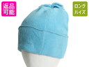 【6/25 10名様限定10%OFFクーポン!!】 エルエルビーン ボンボン付き フリース キャップ ベビー 2歳 4歳 レディース XS 程/ ビーニー ポーラテック ワッチ 無地 帽子 防寒 ブルー| 古着 中古 LLビーン ポンポン付き 子供 子ども 服 子供服 子供用 フリースキャップ シンプル