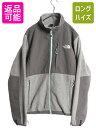 【8/17 12h限定777円OFFクーポン!】 ノースフェイス デナリ ジャケット レディース M / 古着 The North Face DENALI フリース ナイロン フルジップ ブルゾン アウトドア グレー| 中古 フリースジャケット デナリジャケット ジップアップ ジャンパー ポーラテック アウター