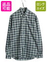 ラルフローレン チェック オックスフォード ボタンダウン シャツ メンズ M / 古着 ポロ コットン 長袖シャツ ワンポイント マルチカラー BD| 中古 P...