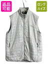 【7/6 48h限定10%OFFクーポン配布!】 ノースフェイス 中綿 キルティング ナイロン ベスト メンズ L The North Face FLASHDRY 前開き 重ね着 パッカブル アウトドア フルジップ| 古着 中古 ノース ナイロンベスト 中綿ベスト ノースリーブ ジレ ハイネック ジップアップ キル