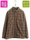 90s カベラス チェック ヘビー フランネル シャツ ジャケット メンズ M / 古着 オールド 3点留め ボタンダウン ネル 長袖シャツ アウトドア| 中古...