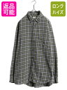 00s OLD GAP チェック ヘビー フランネル ボタンダウン シャツ メンズ XL 古着 オールド ギャップ 長袖シャツ コットン ネル マルチカラー| ...