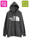 【6/22 マラソン限定クーポン&P5倍!】 ノースフェイス プリント スウェット フード パーカー レディース L / The North Face アウトド...