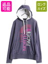 【6/23 マラソン限定クーポン&P5倍!】 ノースフェイス プリント スウェット フード パーカー レディース L The North Face プルオーバー...