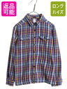 【5/9 最大半額SALE&P5倍!!】 パタゴニア フィヨルド フランネル シャツ レディース S 程/ 13年製 Patagonia アウトドア オーガニック コットン 長袖シャツ マルチカラー| 古着 中古 長袖シャツ ヘビーウェイト ポケット付き コットンシャツ ネル ネルシャツ チェックシャツ(4)