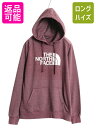 【6/26 マラソン限定クーポン&P5倍!】 ノースフェイス プリント スウェット フード パーカー レディース M 古着 The North Face プルオーバー 裏起毛 トレーナー アウトドア 薄手| 中古 スエット スウェットパーカー プリントパーカー フードパーカー ロゴパーカー シンプル