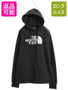 【7/9 最大半額SALE&ポイント5倍!!】 ノースフェイス プリント スウェット フード パーカー レディース L 裏起毛 プルオーバー トレーナー アウト...