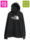 【6/26 マラソン限定クーポン&P5倍!】 ノースフェイス プリント スウェット フード パーカー レディース XL / アウトドア トレーナー プルオーバー 裏起毛 ブラック 大きいサイズ| 古着 中古 黒 The North Face スエット スウェットパーカー プリントパーカー フードパーカ