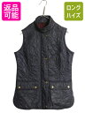 【6/25 10名様限定10%OFFクーポン!!】 バブアー 中綿 ナイロン キルティング ベスト レディース L 程/ 古着 Barbour 2ワラント 裏 ...