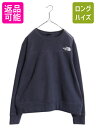 【7/30 24h限定10%OFFクーポン!】 ノースフェイス 裏 フリース スウェット レディース XL 古着 アウトドア トレーナー ストレッチ クルーネッ...