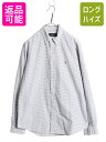 【7/10 26h限定10%OFFクーポン配布】 ラルフローレン チェック オックスフォード 長袖 ボタンダウン シャツ メンズ L ポロ 長袖シャツ ワイシャ...
