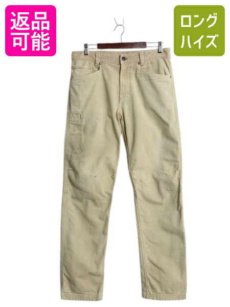 【6/10 10名様限定&14h限定クーポン】 ノースフェイス ワーク パンツ メンズ 32 古着 