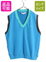 【7/10 26h限定10%OFFクーポン配布】 90s リーボック Vネック スウェット ベスト メンズ L オールド プルオーバー トレーナー 重ね着 ワン...
