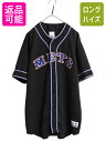 MLB オフィシャル トゥルーファン メッツ ベースボール シャツ メンズ XL / ゲームシャツ ユニフォーム ジャージ 半袖シャツ 野球 大リーグ| 古着 ...