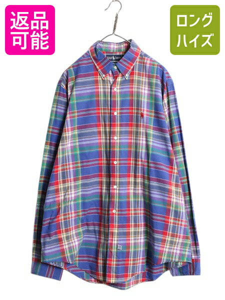 楽天市場】ラルフローレン 長袖シャツ（柄チェック）の通販